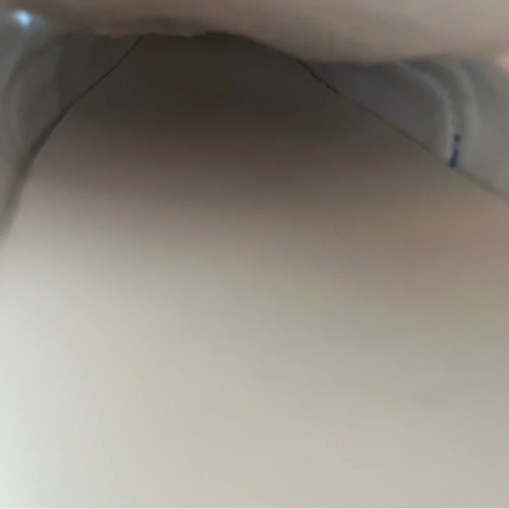 Zara Women 38 US 7.5 Sneakers Blue Suede Gum - Picture 8 of 9